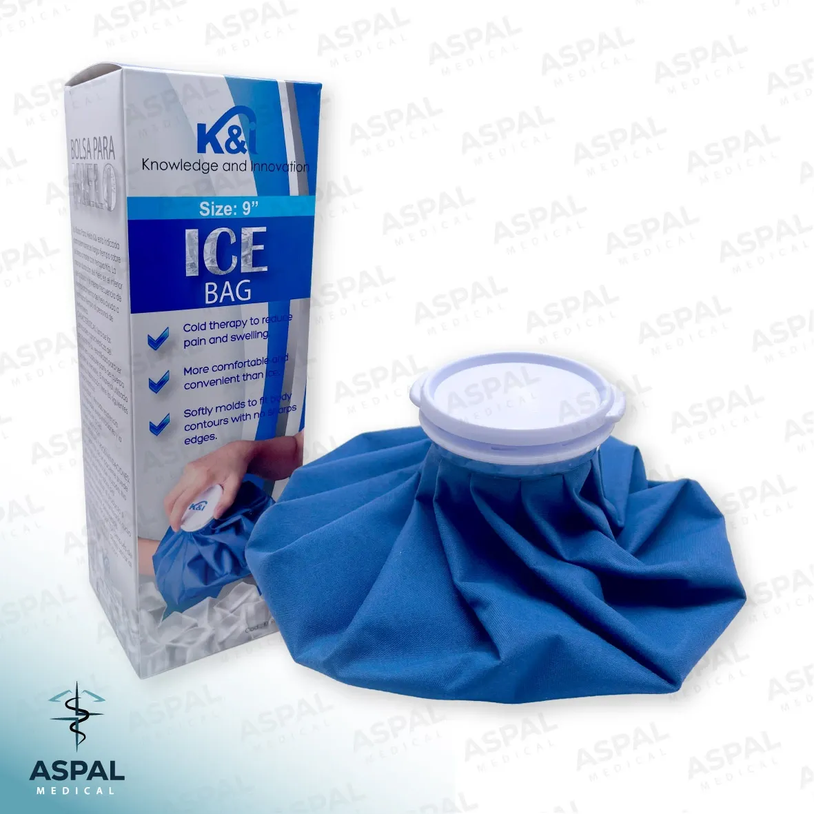 Bolsa de hielo adulto 9"