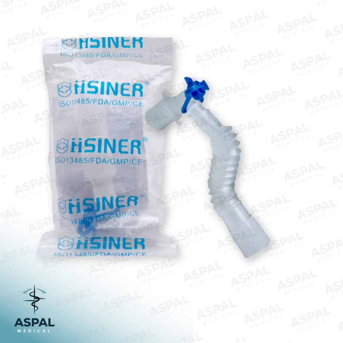 Conector codo giratorio para circuito de anestesia